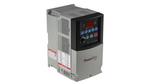 Rockwell, allen, bradley, allen-bradly, ethernet, ethernet-ip, ethernet/ip, CIP, industrial, OLC, communication, controller,22B-D010N104,Allen Bradley PowerFlex 40 Inverter Drive, 3-Phase In, 400Hz Out, 4 kW, 400 V ac, 10.5 A