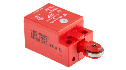 Rockwell, allen, bradley, allen-bradly, ethernet, ethernet-ip, ethernet/ip, CIP, industrial, OLC, communication, controller,440P-M18001,Allen-Bradley 440P-M18001 Safety Limit Switches