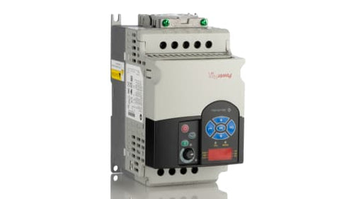 Rockwell, allen, bradley, allen-bradly, ethernet, ethernet-ip, ethernet/ip, CIP, industrial, OLC, communication, controller,22F-A8P0N113,Allen Bradley PowerFlex 4M Inverter Drive, 1-Phase In, 400Hz Out, 1.5 kW, 240 V ac, 8 A
