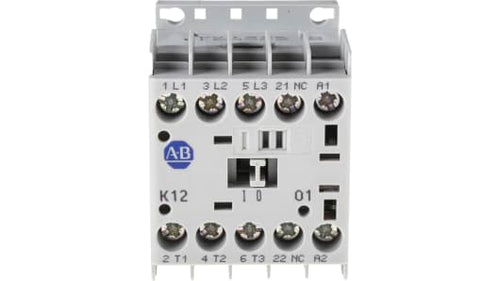 Allen Bradley 100 Series 100K Contactor, 24 V dc Coil, 3 Pole, 12 A, 5.5 kW, 3NO