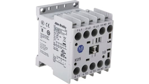 Allen Bradley 100 Series 100K Contactor, 24 V dc Coil, 3 Pole, 9 A, 4 kW, 3NO