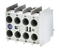 100-KFC22,Allen-Bradley,rockwell,industrial,rockwell in Nigeria, callibration, Connection Devices,Allen Bradley Auxiliary Contact Block - 2NC + 2NO, 4 Contact, Snap-On, 12 A
