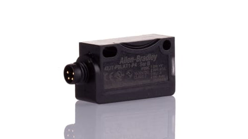 Rockwell, allen, bradley, allen-bradly, ethernet, ethernet-ip, ethernet/ip, CIP, industrial, OLC, communication, controller,42JT-P8LAT1-P4,Allen Bradley Retroreflective Photoelectric Sensor, Block Sensor, 50 mm ? 13 m Detection Range IO-LINK
