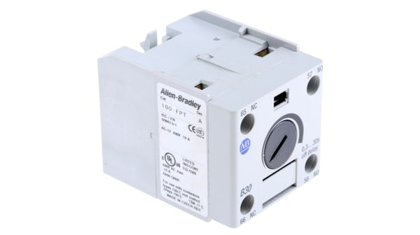 Rockwell, allen, bradley, allen-bradly, ethernet, ethernet-ip, ethernet/ip, CIP, industrial, OLC, communication, controller,100-FPTB30,Allen Bradley Bulletin Contactor Timer for use with 100-C all, 700-CF