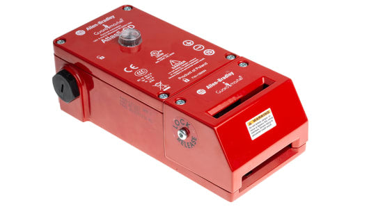 Rockwell, allen, bradley, allen-bradly, ethernet, ethernet-ip, ethernet/ip, CIP, industrial, OLC, communication, controller,440G-L07263,Allen-Bradley 440G-L07263 Guardmaster Atlas 5 Guardlock Switch