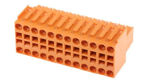 Electrical components near me, Electrical components store in Nigeria,weidmuller B2L 3.50/24/180 SN OR BX - 1747860000 B2L 3.50 24-pin Pluggable Terminal Block, 3.5mm Pitch, 2 Rows, Screw Termination,Industrial Connectivity,Automation,Digitalization,Electrical Components,Terminal Blocks,Wire Processing,Enclosures,Sensors and Actuators,Energy Management,weidmuller