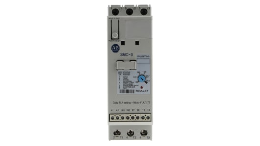 Rockwell, allen, bradley, allen-bradly, ethernet, ethernet-ip, ethernet/ip, CIP, industrial, OLC, communication, controller,150-C25NBR,Allen Bradley 11 kW Soft Starter, 460 V ac, 3 Phase, IP2X