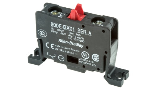 Rockwell, allen, bradley, allen-bradly, ethernet, ethernet-ip, ethernet/ip, CIP, industrial, OLC, communication, controller,800F-NX-BX01,Allen-Bradley 800F-NX-BX01 N.C. BASE MNT CONT. BLOCKRockwell800F-NX-BX01Allen-Bradley 800F-NX-BX01 N.C. BASE MNT CONT. BLOCK