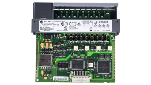 Rockwell, allen, bradley, allen-bradly, ethernet, ethernet-ip, ethernet/ip, CIP, industrial, OLC, communication, controller,1746-NI8,Allen Bradley PLC I/O Module for use with SLC 500 Series, Analogue, 1746