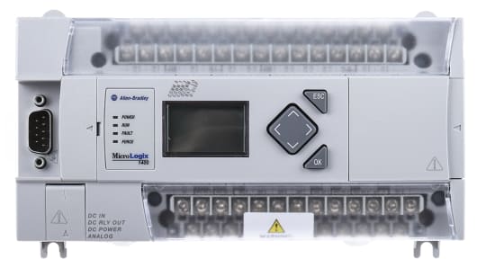 Allen Bradley PLC I/O Module for use with MicroLogix 1400 Series, 87 x 180 x 90 mm, Digital, Relay, 1766, MicroLogix