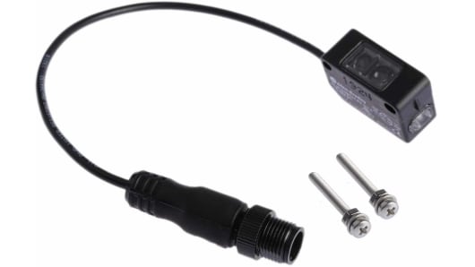 Rockwell, allen, bradley, allen-bradly, ethernet, ethernet-ip, ethernet/ip, CIP, industrial, OLC, communication, controller,42JS-D2MPA1-F4,Allen Bradley Diffuse Photoelectric Sensor, Block Sensor, 3 ? 800 mm Detection Range