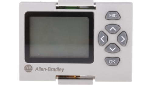 Rockwell, allen, bradley, allen-bradly, ethernet, ethernet-ip, ethernet/ip, CIP, industrial, OLC, communication, controller,2080-LCD,Allen Bradley Display Module for use with Micro 810 Series, Micro 800