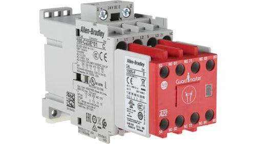 100S-C23EJ23C,Allen-Bradley,rockwell,industrial,rockwell in Nigeria, callibration, Safety Products, Motor control,Allen Bradley 100S-C Contactor, 24 V dc Coil, 3 Pole, 23 A, 2NO + 3NC