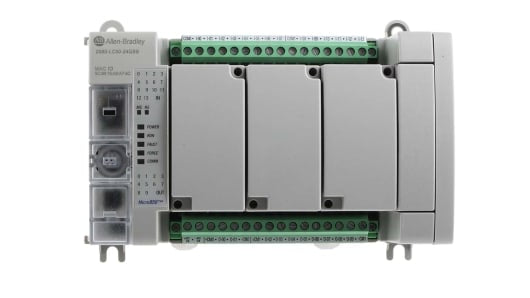 Rockwell, allen, bradley, allen-bradly, ethernet, ethernet-ip, ethernet/ip, CIP, industrial, OLC, communication, controller,2080-LC50-24QBB,Allen Bradley Micro850 PLC CPU - 14 Inputs, 10 Outputs, Digital, For Use With Micro800 Series, Ethernet, USB Networking
