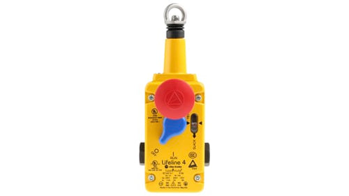Rockwell, allen, bradley, allen-bradly, ethernet, ethernet-ip, ethernet/ip, CIP, industrial, OLC, communication, controller,440E-L13137,Allen-Bradley 440E-L13137 Guardmaster Lifeline 4 Cable Pull Switch
