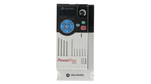 Rockwell, allen, bradley, allen-bradly, ethernet, ethernet-ip, ethernet/ip, CIP, industrial, OLC, communication, controller,25B-D010N114,Allen Bradley PowerFlex 525 Inverter Drive, 3-Phase In, 500Hz Out, 4 kW, 400 V ac, 10.5 A