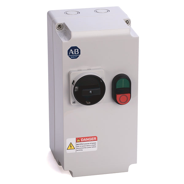 Rockwell, allen, bradley, allen-bradly, ethernet, ethernet-ip, ethernet/ip, CIP, industrial, OLC, communication, controller,103C-09LB-XXX-1M,Allen-Bradley 103C-09LB-XXX-1M Enclosed C Comb DOL Starter