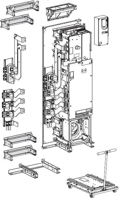 Allen-Bradley 20G11TF460JN0NNNNN PowerFlex Air Cooled 755 AC Drive