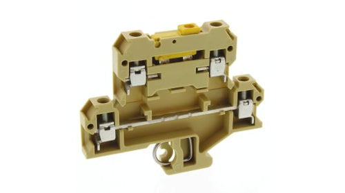 Electrical components near me, Electrical components store in Nigeria,weidmuller 0687360000 Brown DKT Disconnect Terminal Block, Double level, 4mm², 400 V,Industrial Connectivity,Automation,Digitalization,Electrical Components,Terminal Blocks,Wire Processing,Enclosures,Sensors and Actuators,Energy Management,weidmuller