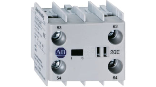 100-KFC02,Allen-Bradley,rockwell,industrial,rockwell in Nigeria, callibration, Connection Devices,Allen Bradley Auxiliary Contact Block - 2NC, 2 Contact, Snap-On, 12 A