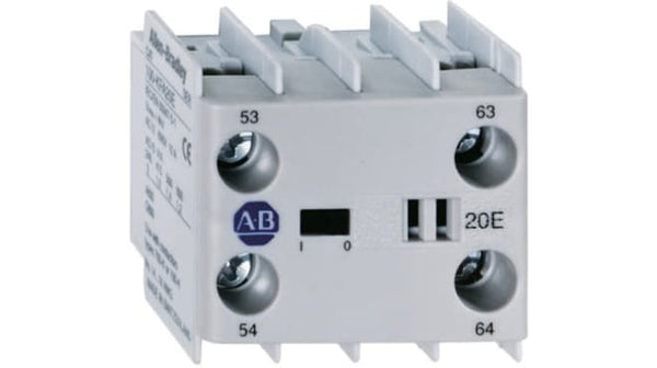 100-KFC02,Allen-Bradley,rockwell,industrial,rockwell in Nigeria, callibration, Connection Devices,Allen Bradley Auxiliary Contact Block - 2NC, 2 Contact, Snap-On, 12 A