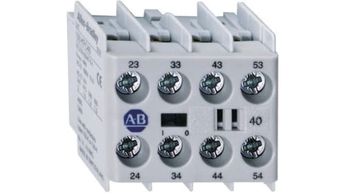 100-KFA20E,Allen-Bradley,rockwell,industrial,rockwell in Nigeria, callibration, Connection Devices,Allen Bradley Auxiliary Contact Block - 2NO, 2 Contact, Snap-On