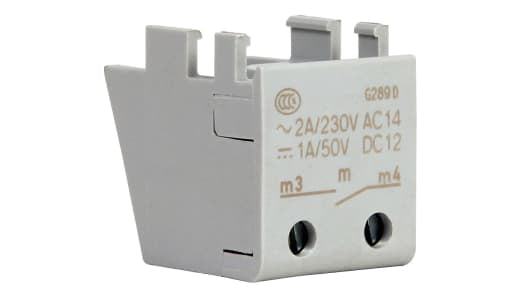 Rockwell, allen, bradley, allen-bradly, ethernet, ethernet-ip, ethernet/ip, CIP, industrial, OLC, communication, controller,189-AB10,Allen-Bradley 189-AB10 MCB Accessory Auxiliary Contact