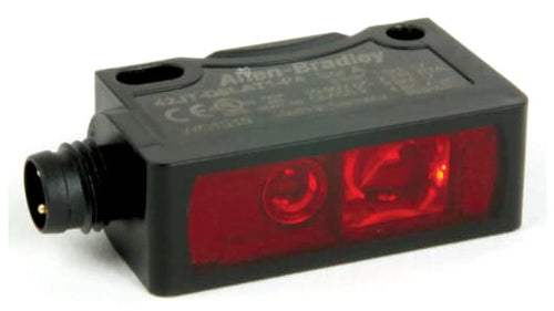 Rockwell, allen, bradley, allen-bradly, ethernet, ethernet-ip, ethernet/ip, CIP, industrial, OLC, communication, controller,42JT-P2LAT1-P4,Allen Bradley Retroreflective Photoelectric Sensor, Block Sensor, 100 ? 6000 mm Detection Range IO-LINK