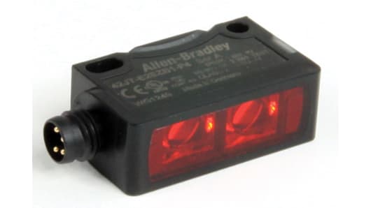 Rockwell, allen, bradley, allen-bradly, ethernet, ethernet-ip, ethernet/ip, CIP, industrial, OLC, communication, controller,42JT-E2EZB1-P4,Allen Bradley Through Beam Photoelectric Sensor, Block Sensor, 0 ? 13000 mm Detection Range IO-LINK
