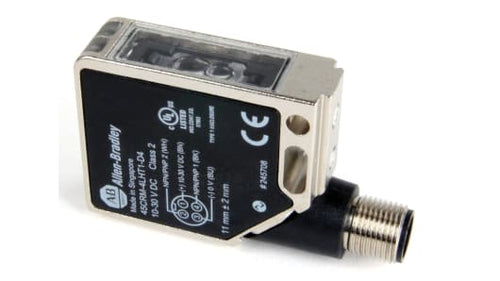 Allen Bradley Colour Sensors 11 mm, RGB LED IO-Link, NPN/PNP x 2, 60 mA, 10 ? 30 V dc, IP67