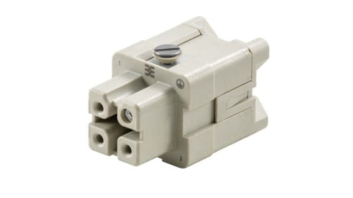 Electrical components near me, Electrical components store in Nigeria,weidmuller 1498200000 Heavy Duty Power Connector Module, 16A, HA Series, 3 Contacts,Industrial Connectivity,Automation,Digitalization,Electrical Components,Terminal Blocks,Wire Processing,Enclosures,Sensors and Actuators,Energy Management,weidmuller