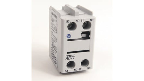 Rockwell, allen, bradley, allen-bradly, ethernet, ethernet-ip, ethernet/ip, CIP, industrial, OLC, communication, controller,100-FA20,Allen Bradley Auxiliary Contact - 2NO, 2 Contact, Front Mount, 10 A