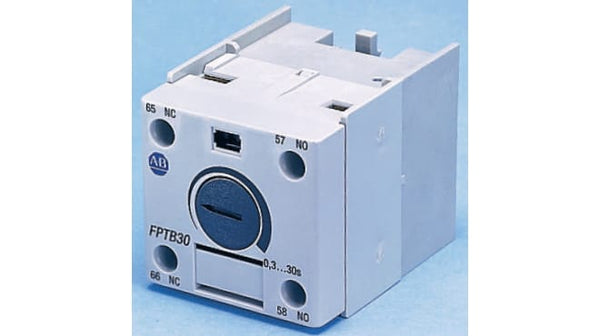 Rockwell, allen, bradley, allen-bradly, ethernet, ethernet-ip, ethernet/ip, CIP, industrial, OLC, communication, controller,100-FPTB180,Allen Bradley Bulletin Contactor Timer