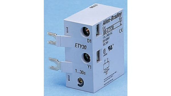 Rockwell, allen, bradley, allen-bradly, ethernet, ethernet-ip, ethernet/ip, CIP, industrial, OLC, communication, controller,100-ETA30,Allen Bradley Bulletin Contactor Timer