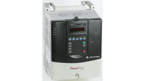 Rockwell, allen, bradley, allen-bradly, ethernet, ethernet-ip, ethernet/ip, CIP, industrial, OLC, communication, controller,20AC022A0AYNANC0,Allen Bradley PowerFlex 70 Inverter Drive, 3-Phase In, 500Hz Out, 11 kW, 400 V ac, 22 A