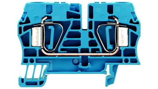 Electrical components near me, Electrical components store in Nigeria,weidmuller 1608630000 Blue ZDU Standard Din Rail Terminal, Single level, 6mm², 800 V,Industrial Connectivity,Automation,Digitalization,Electrical Components,Terminal Blocks,Wire Processing,Enclosures,Sensors and Actuators,Energy Management,weidmuller