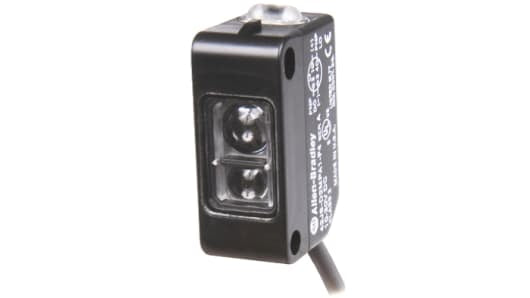 Rockwell, allen, bradley, allen-bradly, ethernet, ethernet-ip, ethernet/ip, CIP, industrial, OLC, communication, controller,42JS-E2EZB1-F4,Allen Bradley Through Beam Photoelectric Sensor, Block Sensor, 10 m Detection Range
