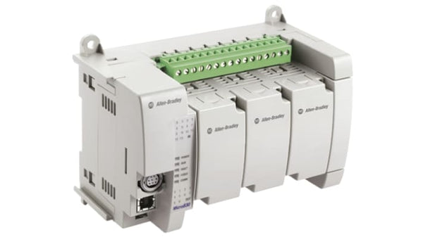 Rockwell, allen, bradley, allen-bradly, ethernet, ethernet-ip, ethernet/ip, CIP, industrial, OLC, communication, controller,2080-LC30-16QWB,Allen Bradley Micro830 PLC CPU - 10 Inputs, 6 Outputs, Digital, For Use With Micro800 Series, ModBus Networking,