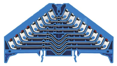Electrical components near me, Electrical components store in Nigeria,weidmuller 1173910000 Blue P DIN Rail Terminal Block, Octuple level, 250 V,Industrial Connectivity,Automation,Digitalization,Electrical Components,Terminal Blocks,Wire Processing,Enclosures,Sensors and Actuators,Energy Management,weidmuller