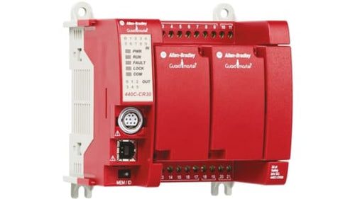 Rockwell, allen, bradley, allen-bradly, ethernet, ethernet-ip, ethernet/ip, CIP, industrial, OLC, communication, controller,440C-CR30-22BBB,Allen-Bradley 440C-CR30-22BBB Guardmaster 440C-CR30 safety relay