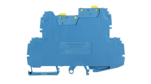 Electrical components near me, Electrical components store in Nigeria,weidmuller 9528080000 Blue W Disconnect Terminal Block, Double level, 2.5mm², 400 V,Industrial Connectivity,Automation,Digitalization,Electrical Components,Terminal Blocks,Wire Processing,Enclosures,Sensors and Actuators,Energy Management,weidmuller