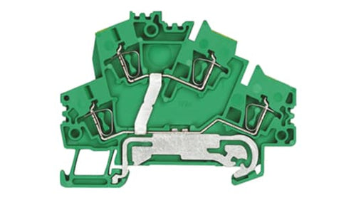Electrical components near me, Electrical components store in Nigeria,weidmuller ZDK 2.5-2PE - 1791010000 Green, Yellow Z PE Terminal, Double level, 0.5 ? 4mm², 800 V,Industrial Connectivity,Automation,Digitalization,Electrical Components,Terminal Blocks,Wire Processing,Enclosures,Sensors and Actuators,Energy Management,weidmuller