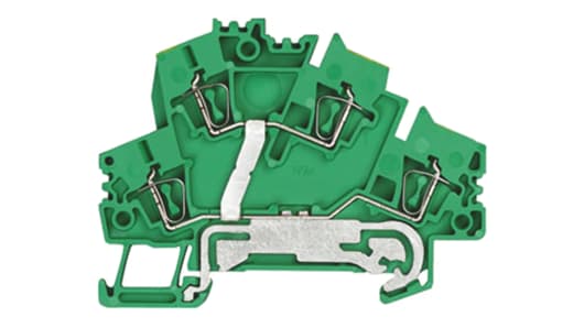 Electrical components near me, Electrical components store in Nigeria,weidmuller ZDK 2.5-2PE - 1791010000 Green, Yellow Z PE Terminal, Double level, 0.5 ? 4mm², 800 V,Industrial Connectivity,Automation,Digitalization,Electrical Components,Terminal Blocks,Wire Processing,Enclosures,Sensors and Actuators,Energy Management,weidmuller