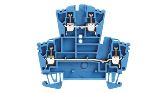 Electrical components near me, Electrical components store in Nigeria,weidmuller 1021580000 Blue W Double Level Terminal Block, Double level, 2.5mm², 400 V,Industrial Connectivity,Automation,Digitalization,Electrical Components,Terminal Blocks,Wire Processing,Enclosures,Sensors and Actuators,Energy Management,weidmuller