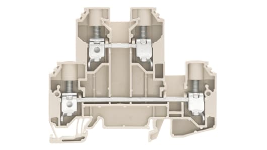 Electrical components near me, Electrical components store in Nigeria,weidmuller 1186740000 Dark Beige W Double Level Terminal Block, Double level, 800 V,Industrial Connectivity,Automation,Digitalization,Electrical Components,Terminal Blocks,Wire Processing,Enclosures,Sensors and Actuators,Energy Management,weidmuller