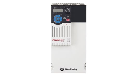 Allen Bradley PowerFlex 525 Inverter Drive, 3-Phase In, 500Hz Out, 11 kW, 400 V ac, 30 ARockwell25B-D030N114Allen Bradley PowerFlex 525 Inverter Drive, 3-Phase In, 500Hz Out, 11 kW, 400 V ac, 30 A
