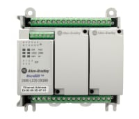 Rockwell, allen, bradley, allen-bradly, ethernet, ethernet-ip, ethernet/ip, CIP, industrial, OLC, communication, controller,2080-LC20-20AWB,Allen Bradley Micro820 PLC CPU - 12 Inputs, 8 Outputs, Relay, For Use With Bulletin 2080, Ethernet Networking