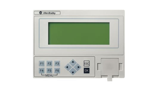 Rockwell, allen, bradley, allen-bradly, ethernet, ethernet-ip, ethernet/ip, CIP, industrial, OLC, communication, controller,2080-REMLCD,Allen Bradley Display Module for use with Micro820 Controller