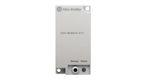 Rockwell, allen, bradley, allen-bradly, ethernet, ethernet-ip, ethernet/ip, CIP, industrial, OLC, communication, controller,2080-MEMBAK-RTC2,Allen Bradley PLC CPU for use with Micro870 Programmable Logic Controllers