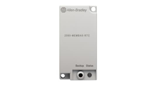 Rockwell, allen, bradley, allen-bradly, ethernet, ethernet-ip, ethernet/ip, CIP, industrial, OLC, communication, controller,2080-MEMBAK-RTC2,Allen Bradley PLC CPU for use with Micro870 Programmable Logic Controllers